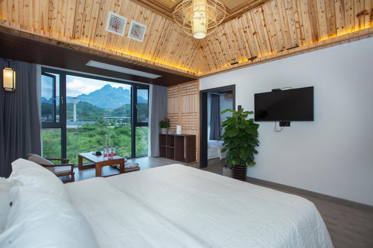 Heaven'S Gate Home Stay --Free Pick Up Service--Panoramic View Of Tianmen Mountain Zhangjiajie Exterior foto